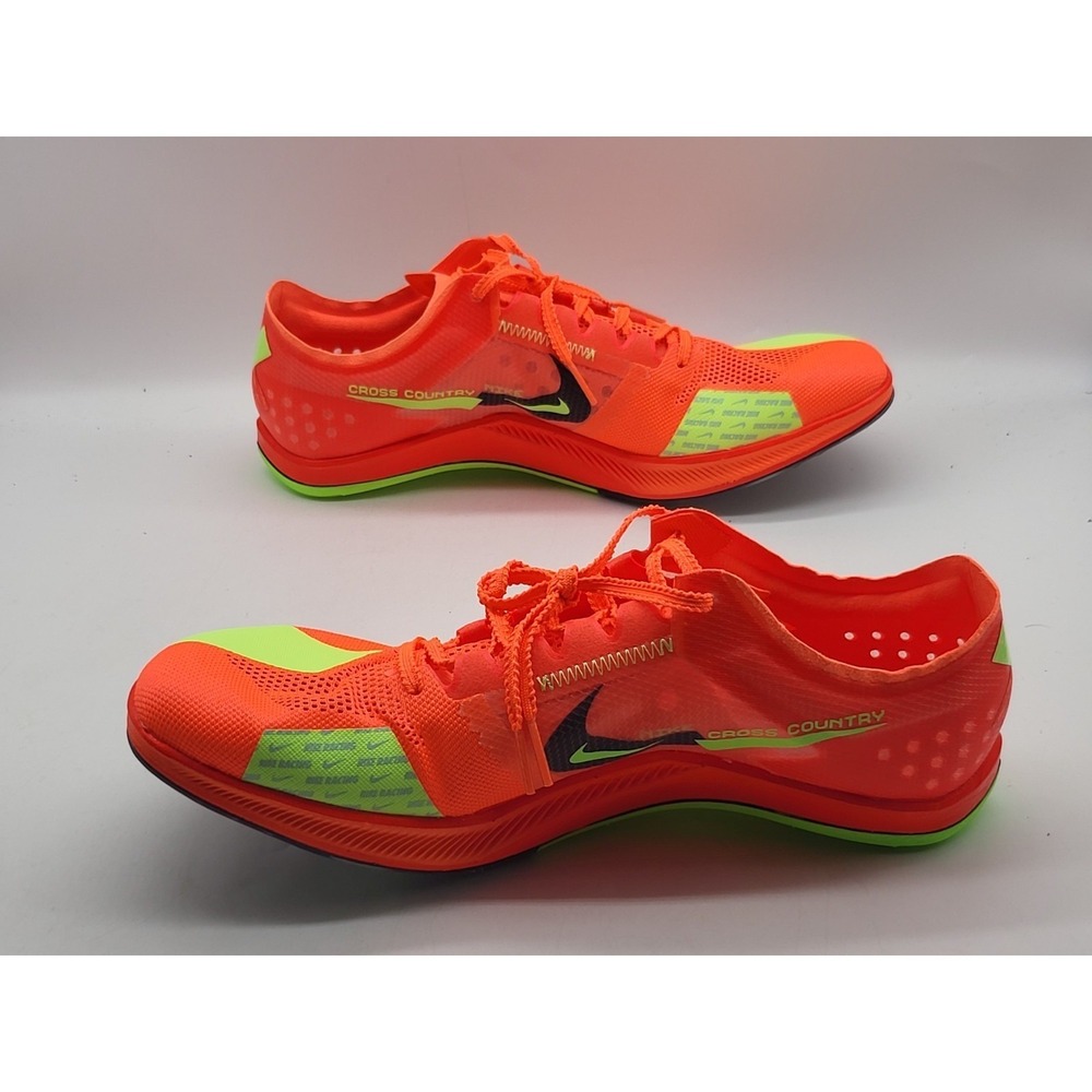 Nike ZoomX Dragonfly XC Mens 10.5 Orange Track Cross Country Running Spikes NWOB - Picture 5 of 10